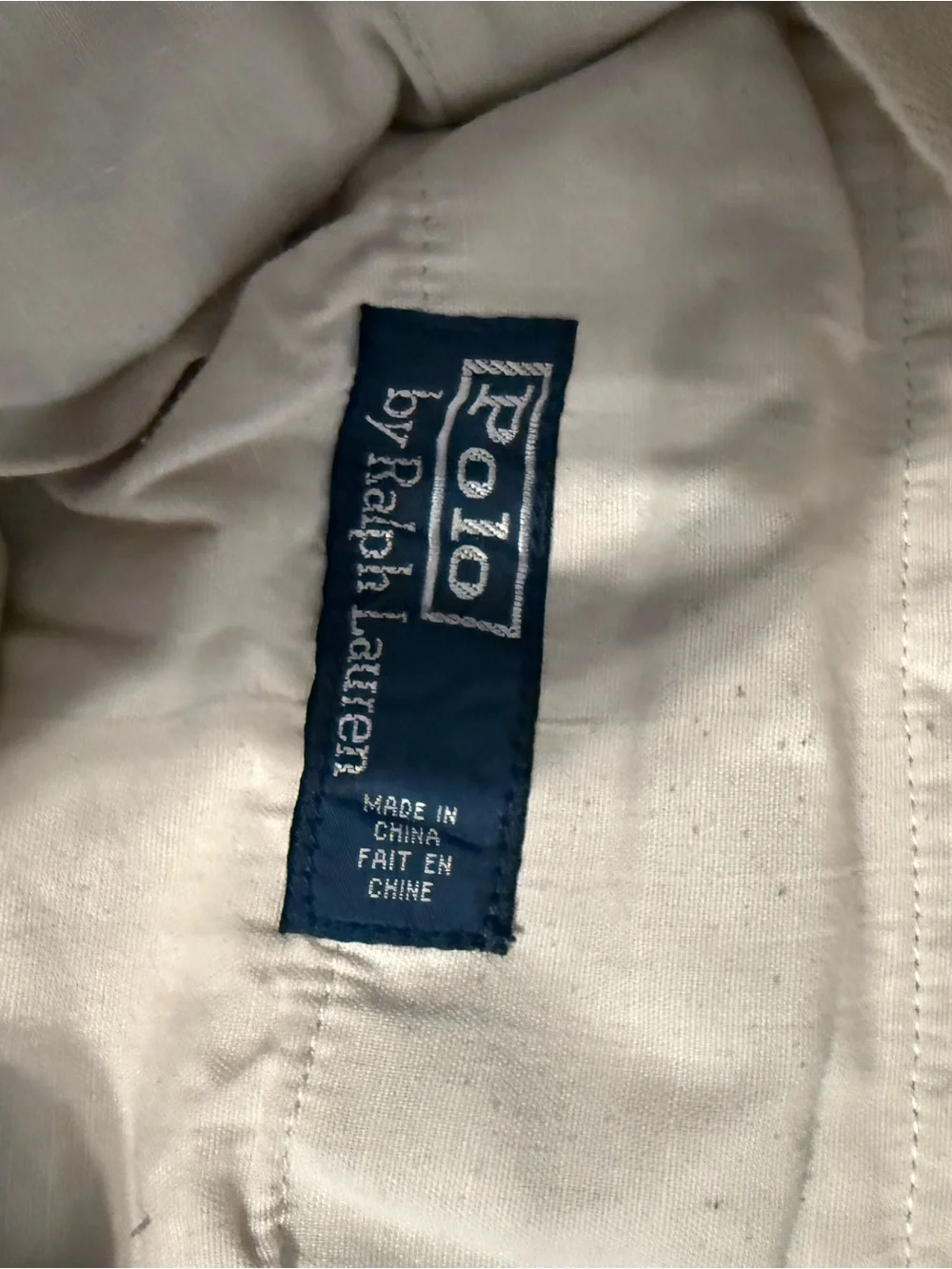 Vintage Polo by Ralph Lauren Men's Tan Chino Pants - Picture 5 of 7